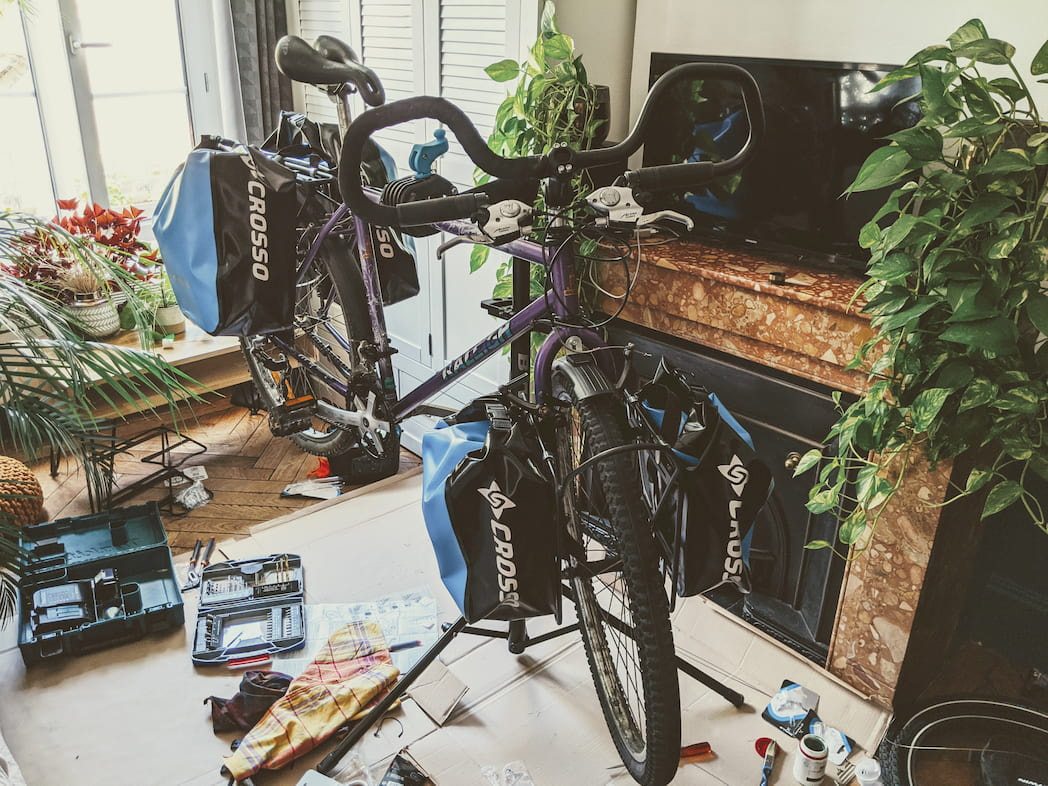 Le premier atelier confiné de V comme Vélo